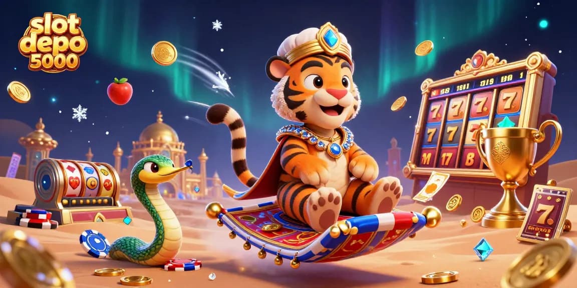 Win big with slot depo 5000 by enjoying thrilling jackpot opportunities in this vibrant casino scene.