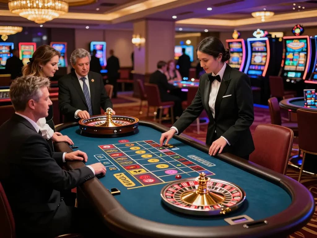Pemain yang terlibat di meja roulette memaksimalkan peluang rokok88 rtp mereka dalam suasana kasino yang hidup.