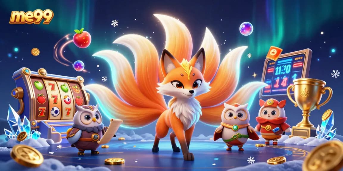 Play premium pokies and win at me99 with vibrant casino games and dynamic 3D characters.