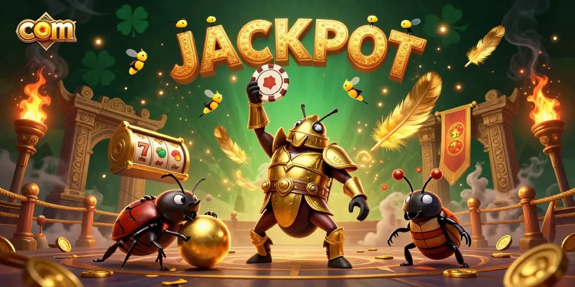 Experience winning with com's jackpot slots in an exhilarating casino showdown scene.