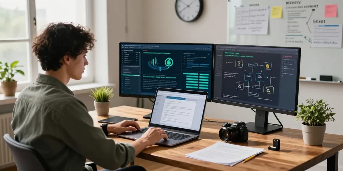 Analyzing strategies to recover lost crypto assets at a professional workspace.