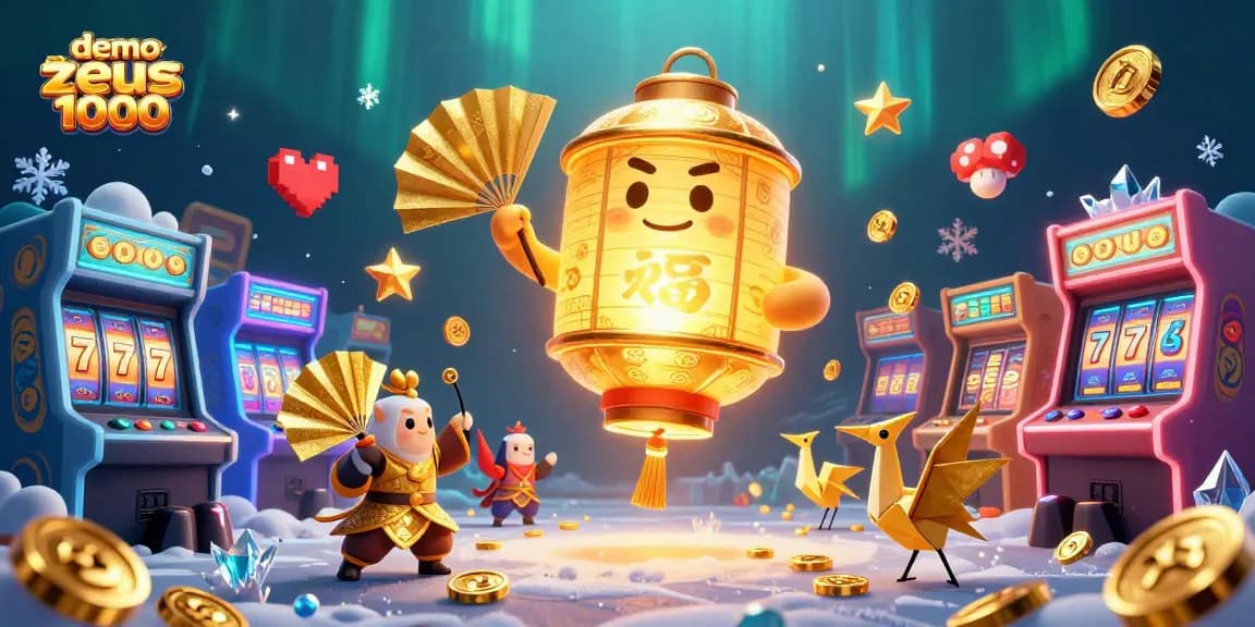 Spin to win with demo slot zeus 1000 as golden lantern spirits light up your gaming journey.