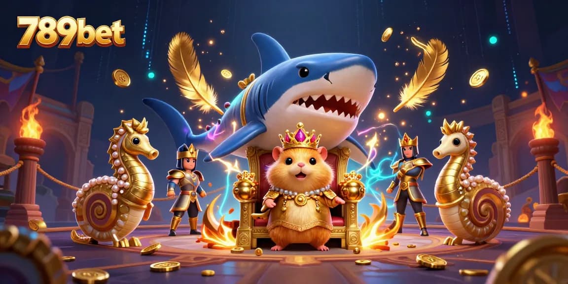Experience thrilling gameplay at 789bet with a vibrant 3D depiction of the action-packed casino.