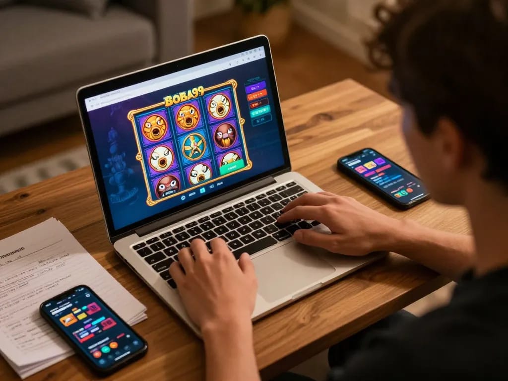Login Boba99 menampilkan antarmuka perjudian online yang menarik dengan grafik yang cerah