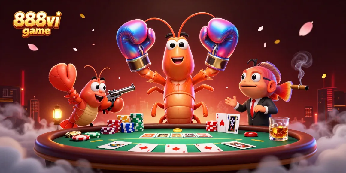 Experience intense gameplay in the 888vi game as vibrant 3D characters make winning moves.
