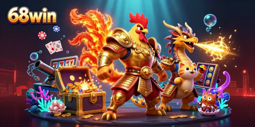 Experience thrilling moments with 68win in an exciting online casino adventure.