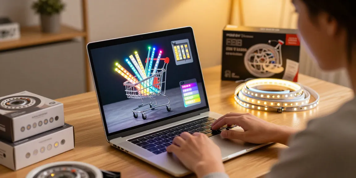 Banda led promotions in a cozy online shopping experience with vibrant product displays and buyer-friendly layout.