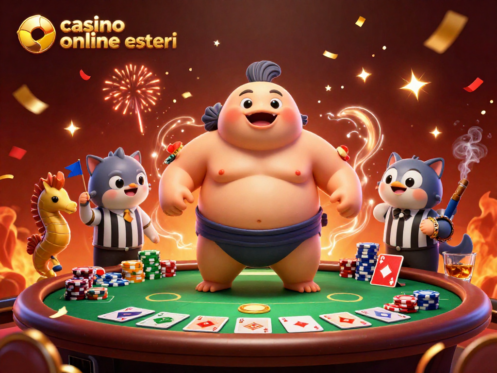 Gioca a casino online esteri con un fugu sumo in un vivace ring sottomarino!