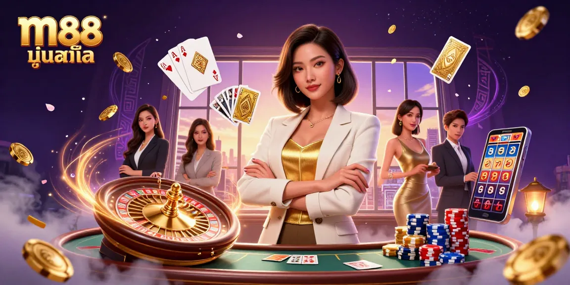 เข้าร่วมกับ m88 มือถือ สำหรับประสบการณ์คาสิโนมือถือที่เต็มไปด้วยความเคลื่อนไหว แสดงช่วงเวลาที่ชนะและการเล่นเกมที่มีชีวิตชีวา