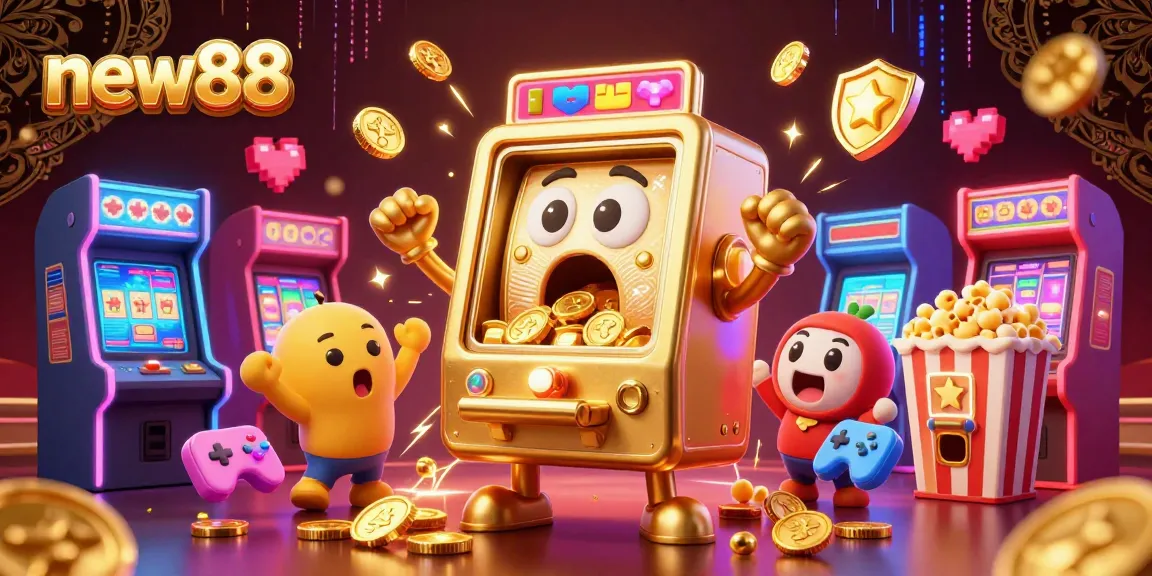 Engage with new88 and watch slot machines celebrate winning jackpots amidst an electrifying casino atmosphere.