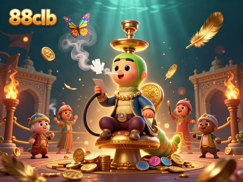 Experience the vibrant 88clb casino world with ornate characters and dynamic game elements.