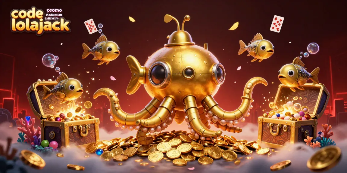 Play and win big with the code promo du casino lolajack in this vibrant 3D casino scene.