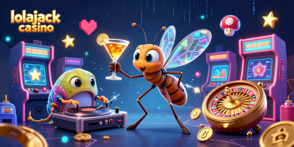 Experience the thrill at lolajack casino with vibrant characters and dynamic gaming elements.