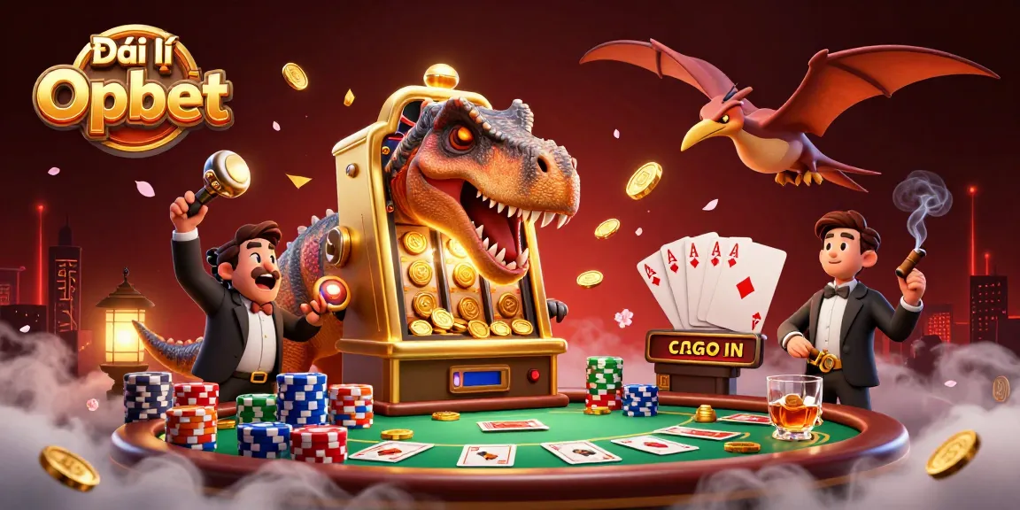 Engage in the thrill of Đại lý Oxbet with a dinosaur-themed jackpot payout scene filled with action.