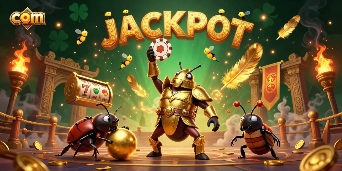Experience winning with com's jackpot slots in an exhilarating casino showdown scene.
