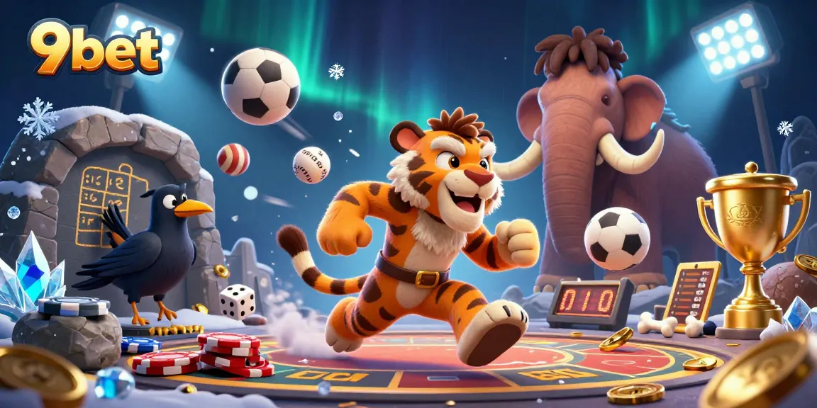 Experience thrilling bets at 9bet with a prehistoric casino featuring energetic games and sports.