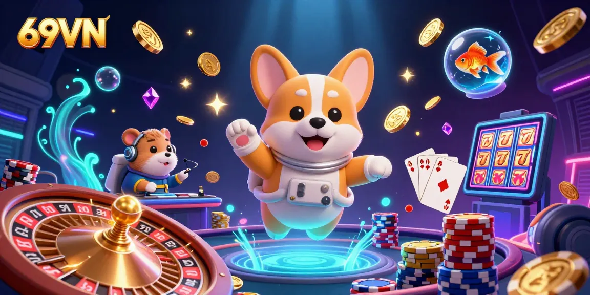 Experience the excitement of winning at 69VN with immersive gaming features and vibrant visuals.